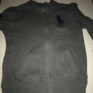 Boys polo sweater